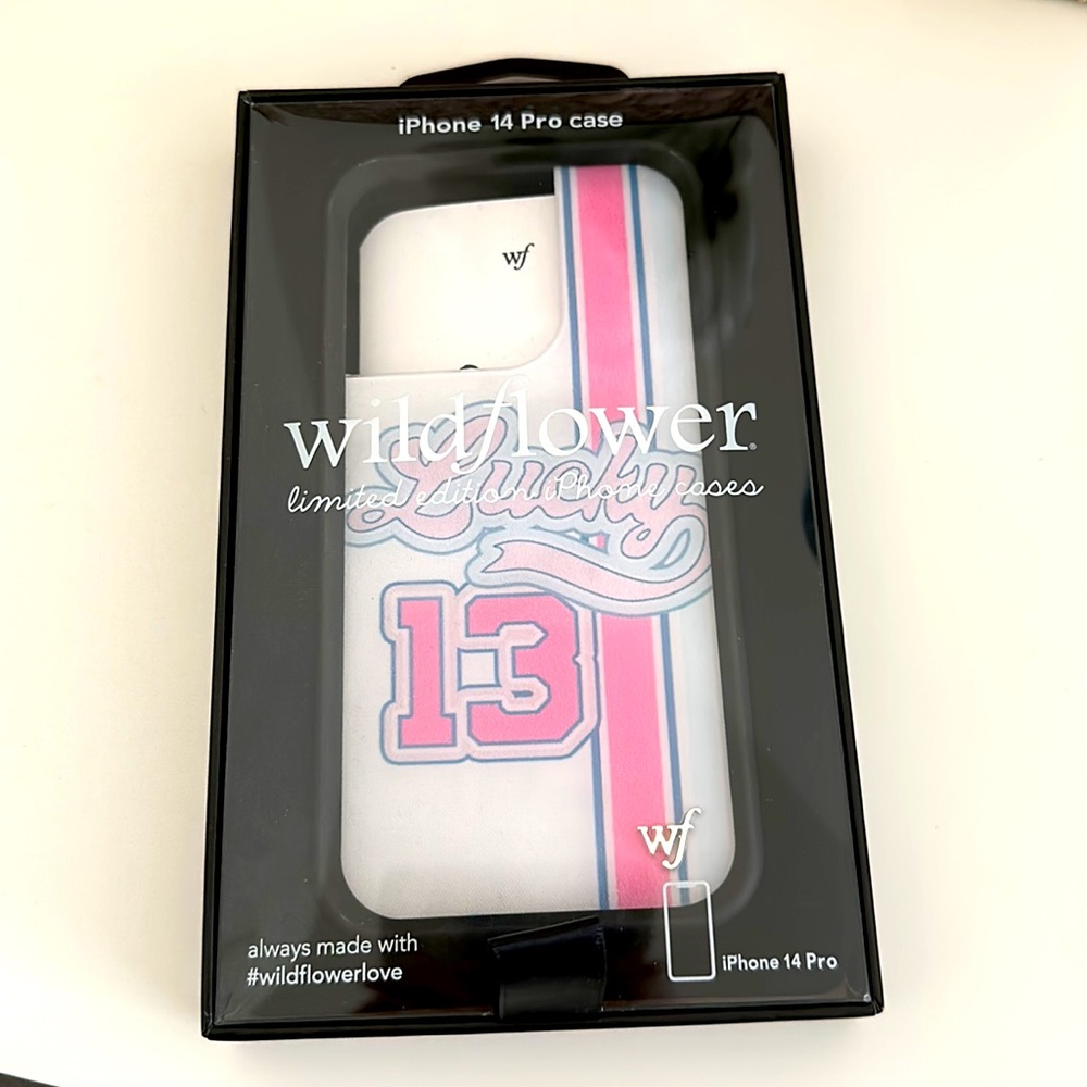 New Wildflower “Lucky Girl” IPhone 14 Pro Case